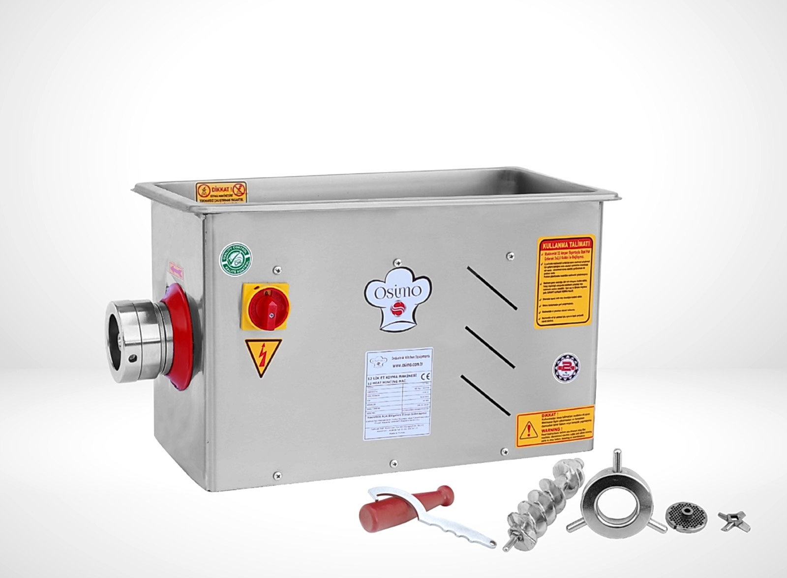 12 No Chrome Meat Mincing Machine