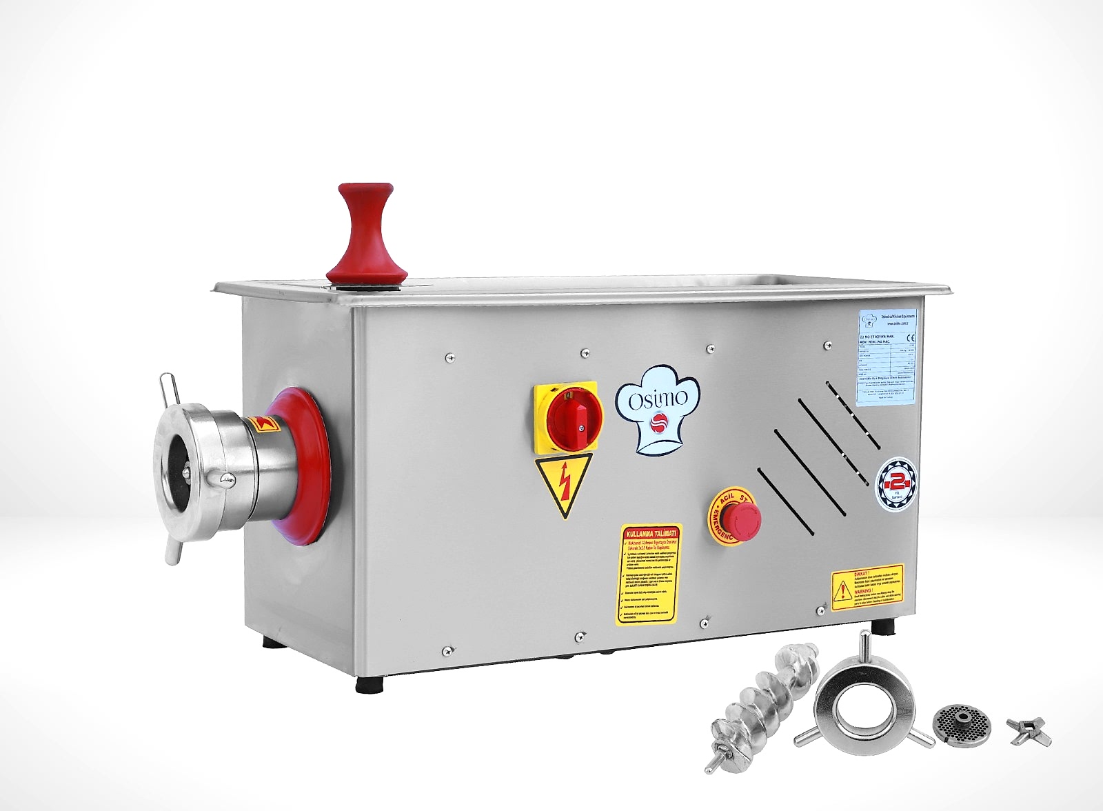 22-32 No Chrome Meat Mincer